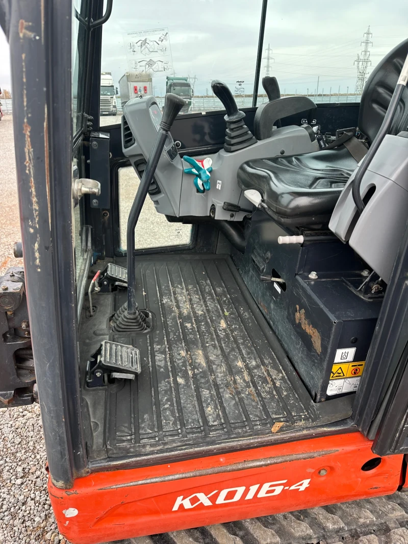 Багер Kubota KX016-4, снимка 7 - Индустриална техника - 47987058