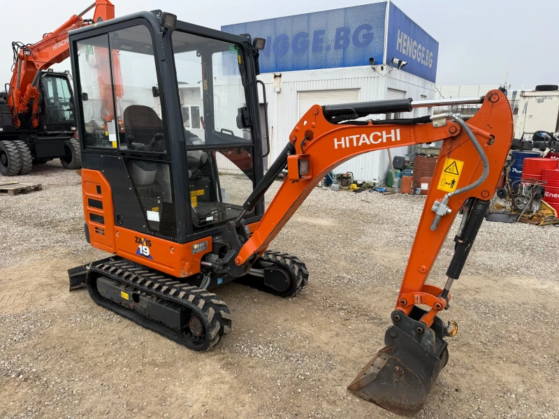 Багер Hitachi ZX 19-6 НОВИ ВЕРИГИ, снимка 10 - Индустриална техника - 52928339