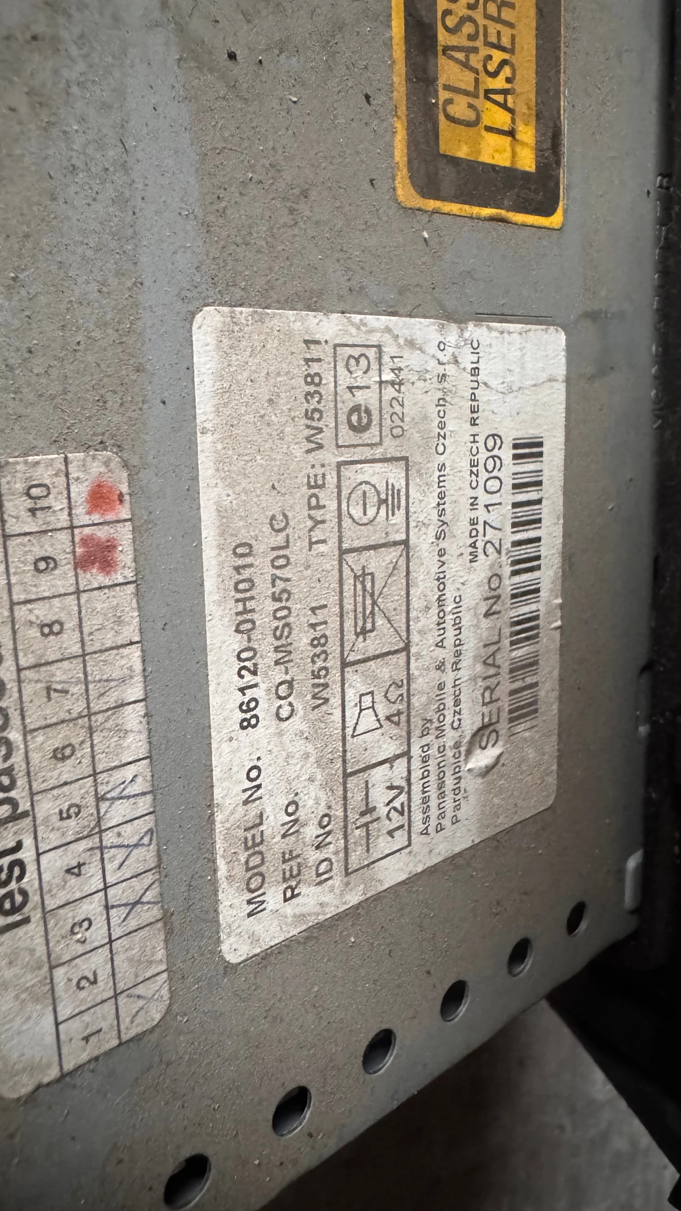   / GPS     Citroen C1 2006 - 271099 /  55405-0H010 | Mobile.bg   2