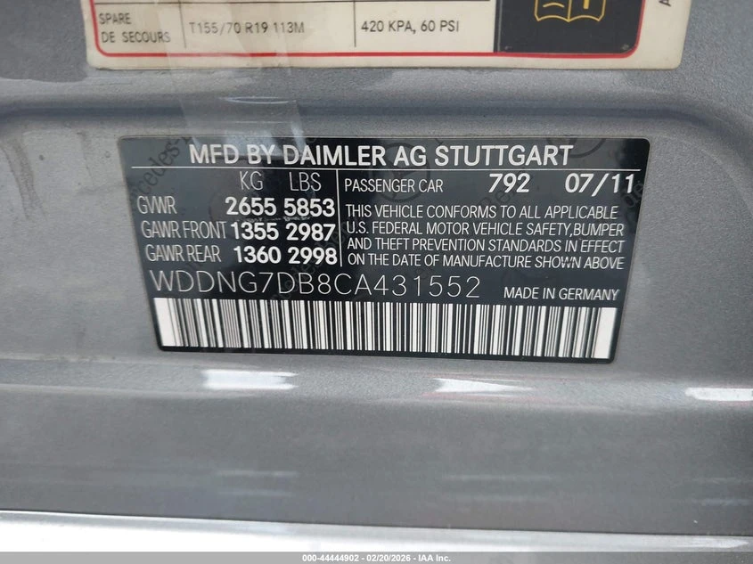 Mercedes-Benz S 550 4.6l - изображение 9