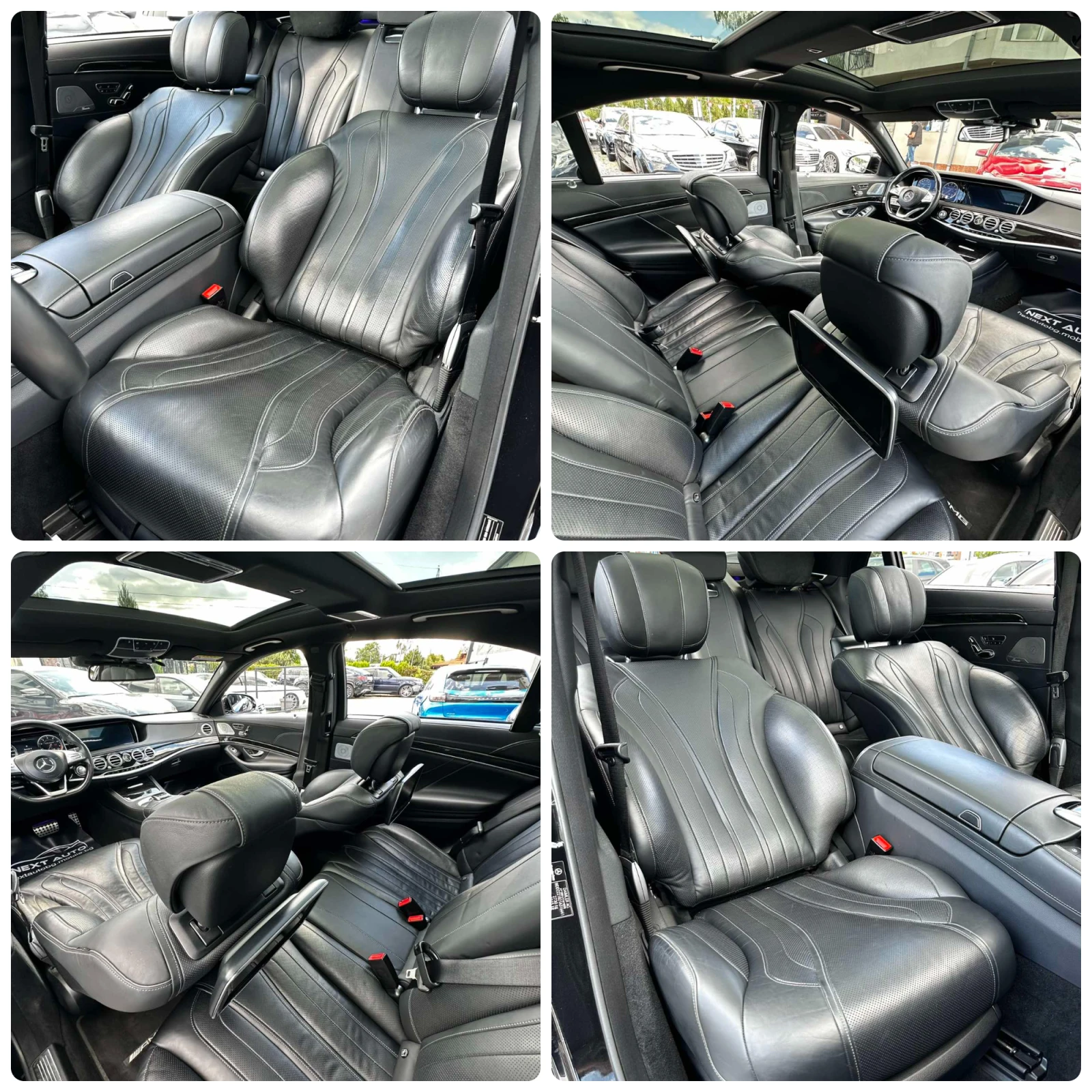 Mercedes-Benz S 500 455HP 108 000KM LONG 63 AMG OPTIC FULL, снимка 12 - Автомобили и джипове - 56105625