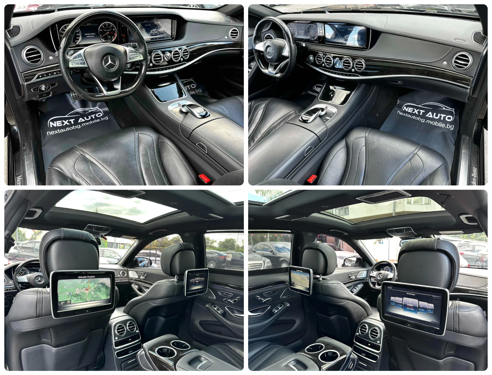 Mercedes-Benz S 500 455HP 108 000KM LONG 63 AMG OPTIC FULL, снимка 11 - Автомобили и джипове - 56105625