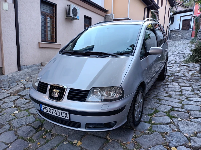 Seat Alhambra 1.9 tdi 7+ 1, снимка 1 - Автомобили и джипове - 47634537