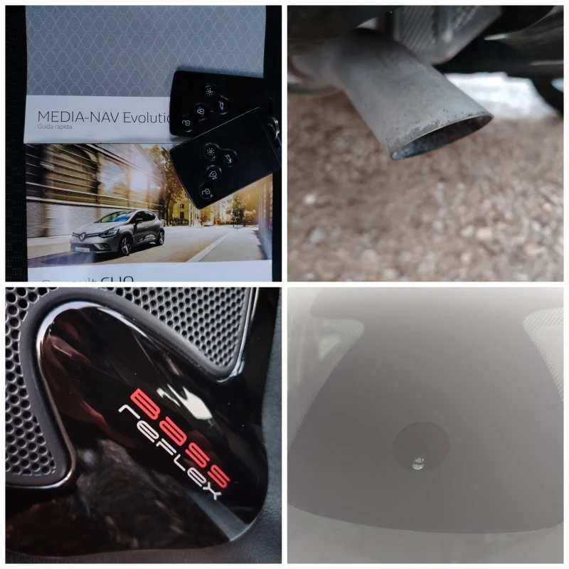 Renault Clio 1.5dci-90к.с/НАВИГАЦИЯ/КАМЕРА/КЛИМАТИК!!! , снимка 14 - Автомобили и джипове - 52776435