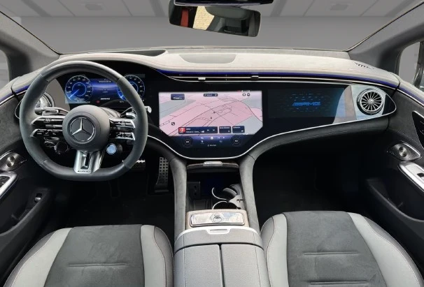 Mercedes-Benz EQE 43 AMG 4Matic = Premium = Гаранция - изображение 8