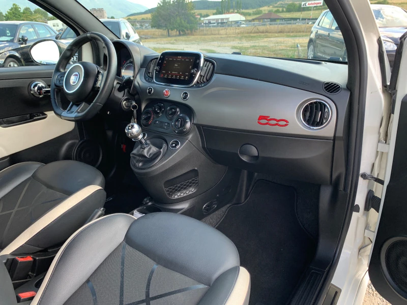 Fiat 500 1.2i euro6 500S perfekt, снимка 12 - Автомобили и джипове - 41737976