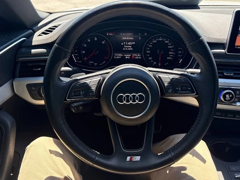 Audi A5 * Progressiv * ОБДУХВАНЕ * 2 КЛЮЧА * ДЖАНТИ , снимка 10 - Автомобили и джипове - 55047117