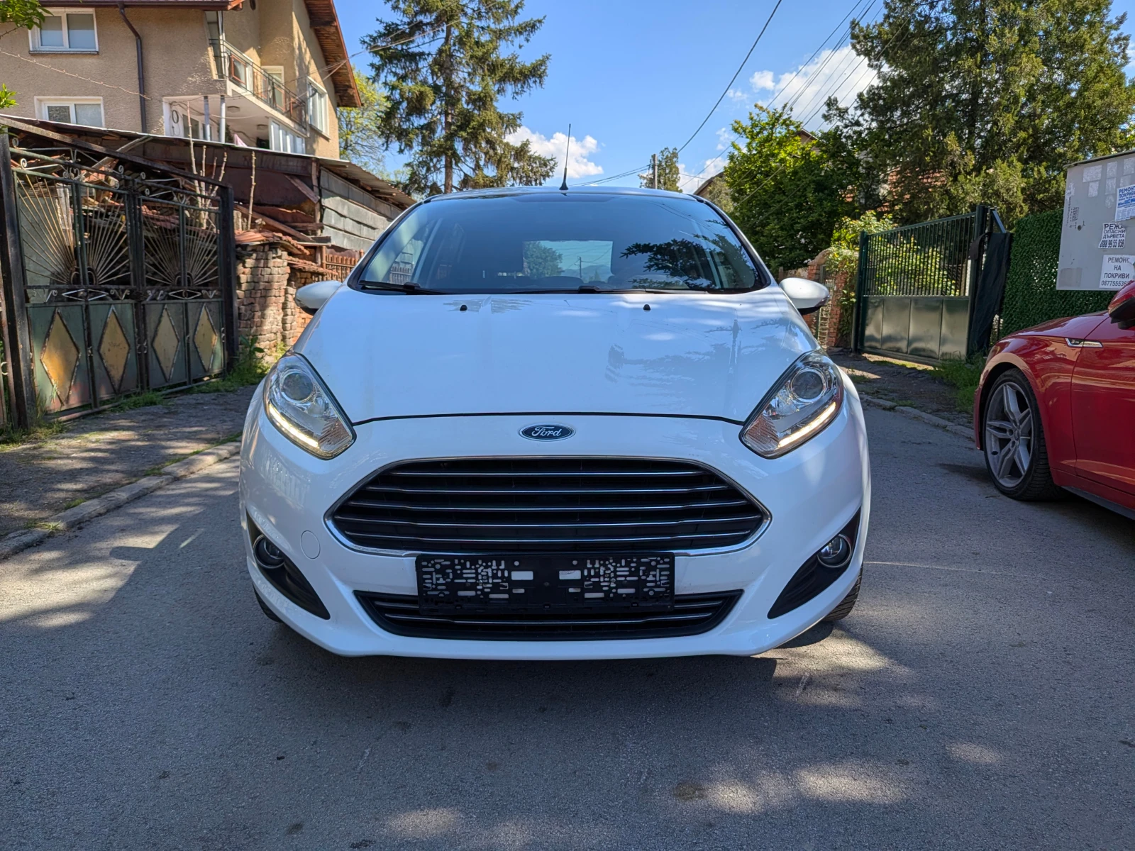 Ford Fiesta * 1.4* ФАБРИЧНА ГАЗ* BRC* LED* NAVI* AMBIENT* TITA, снимка 3 - Автомобили и джипове - 54431981