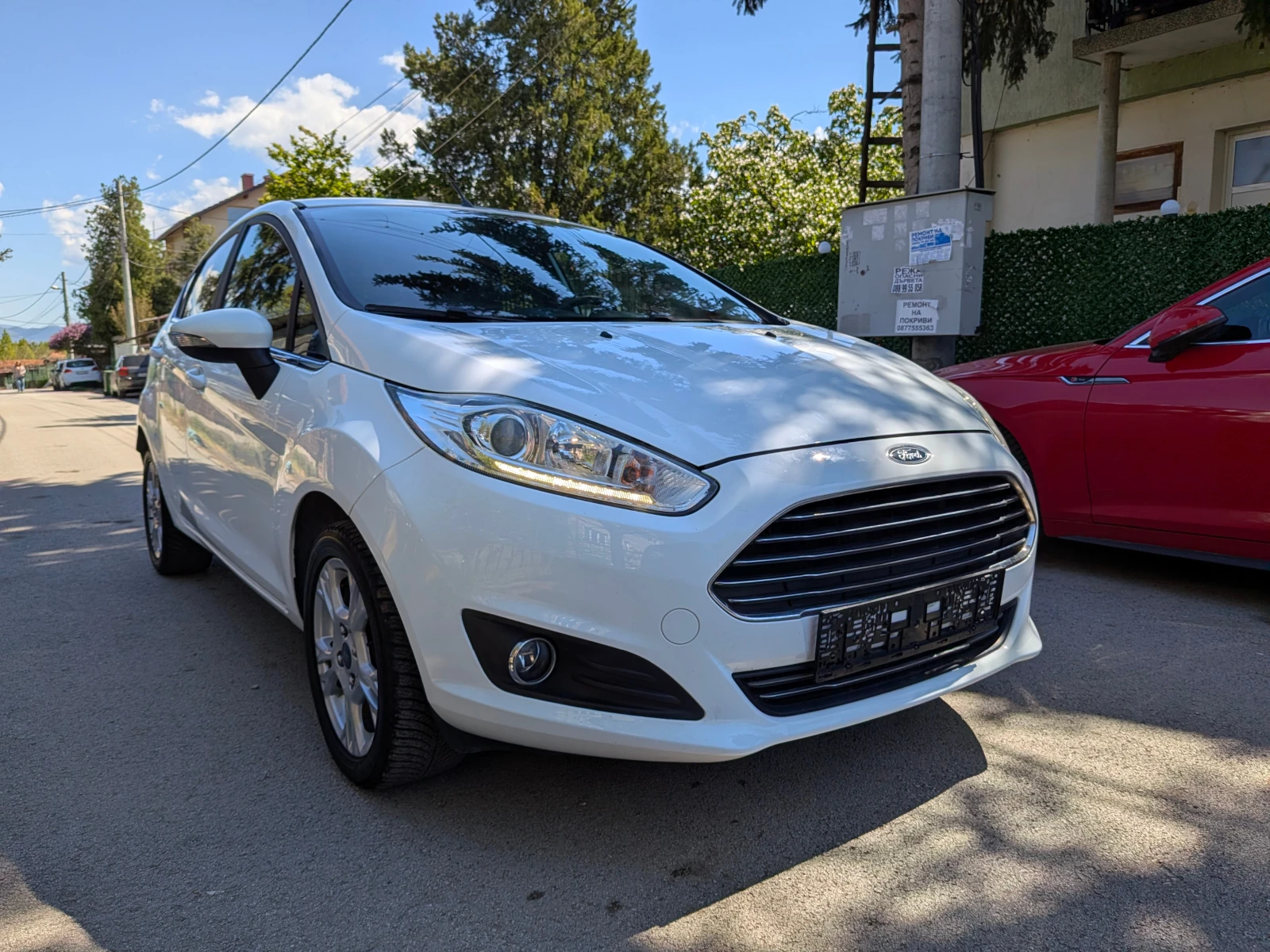 Ford Fiesta * 1.4* ФАБРИЧНА ГАЗ* BRC* LED* NAVI* AMBIENT* TITA