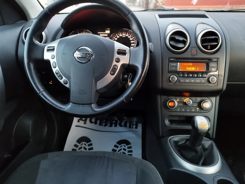 Nissan Qashqai 1.6 БЕНЗИН/ ГАЗ, 117 к.с., EURO 5B, снимка 9 - Автомобили и джипове - 48868399