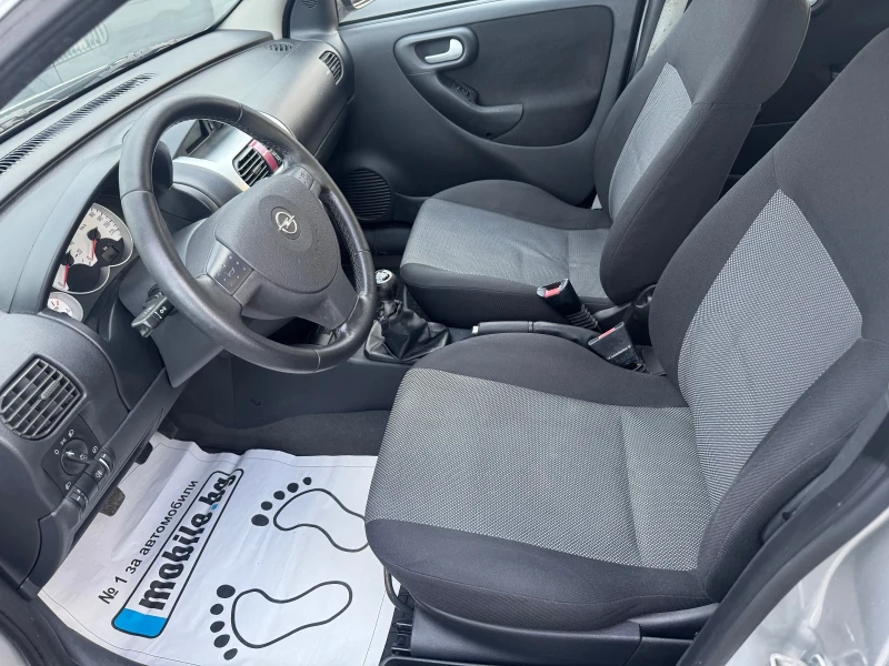 Opel Corsa 1.2i KLIMA 97000км, снимка 10 - Автомобили и джипове - 52402264