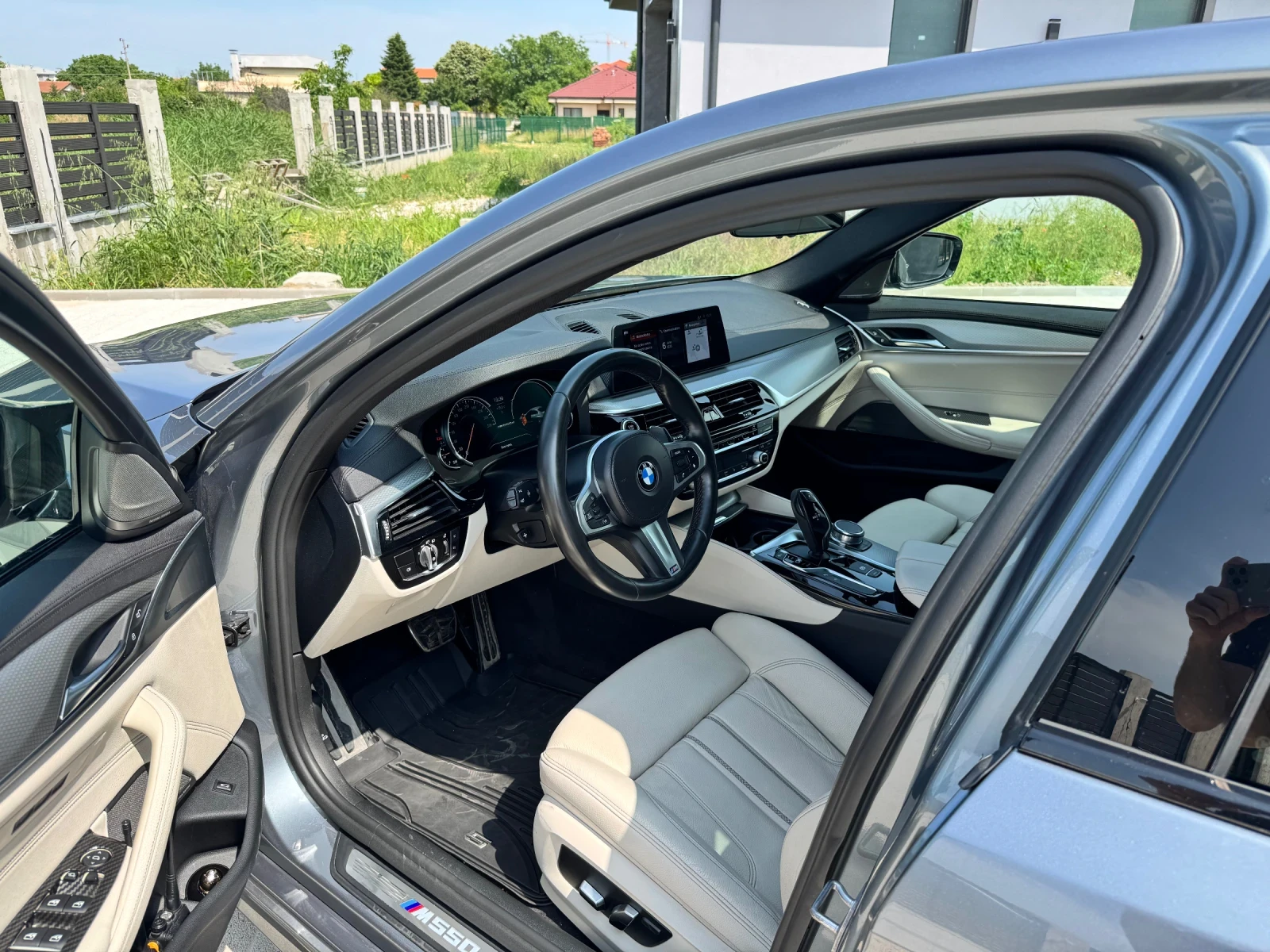 BMW 550 d xDrive, Harman Kardon, 360Cam, LED, снимка 7 - Автомобили и джипове - 55130293