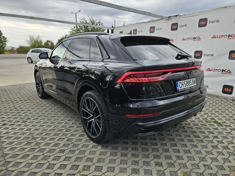 Audi Q8 50TDI/129.000KM/S-LINE/HUD/PANO/B&O/DISTRON, снимка 5 - Автомобили и джипове - 52529225