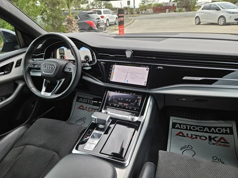 Audi Q8 50TDI/129.000KM/S-LINE/HUD/PANO/B&O/DISTRON, снимка 12 - Автомобили и джипове - 52529225