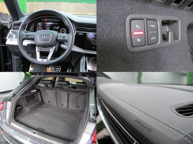 Audi Q8 + + + S-line/3D-kamera/Keyless Go/СОБСТВЕН ЛИЗИНГ, снимка 10 - Автомобили и джипове - 53383317
