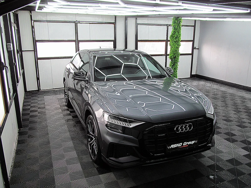Audi Q8 + + + S-line/3D-kamera/Keyless Go/СОБСТВЕН ЛИЗИНГ, снимка 8 - Автомобили и джипове - 53383317
