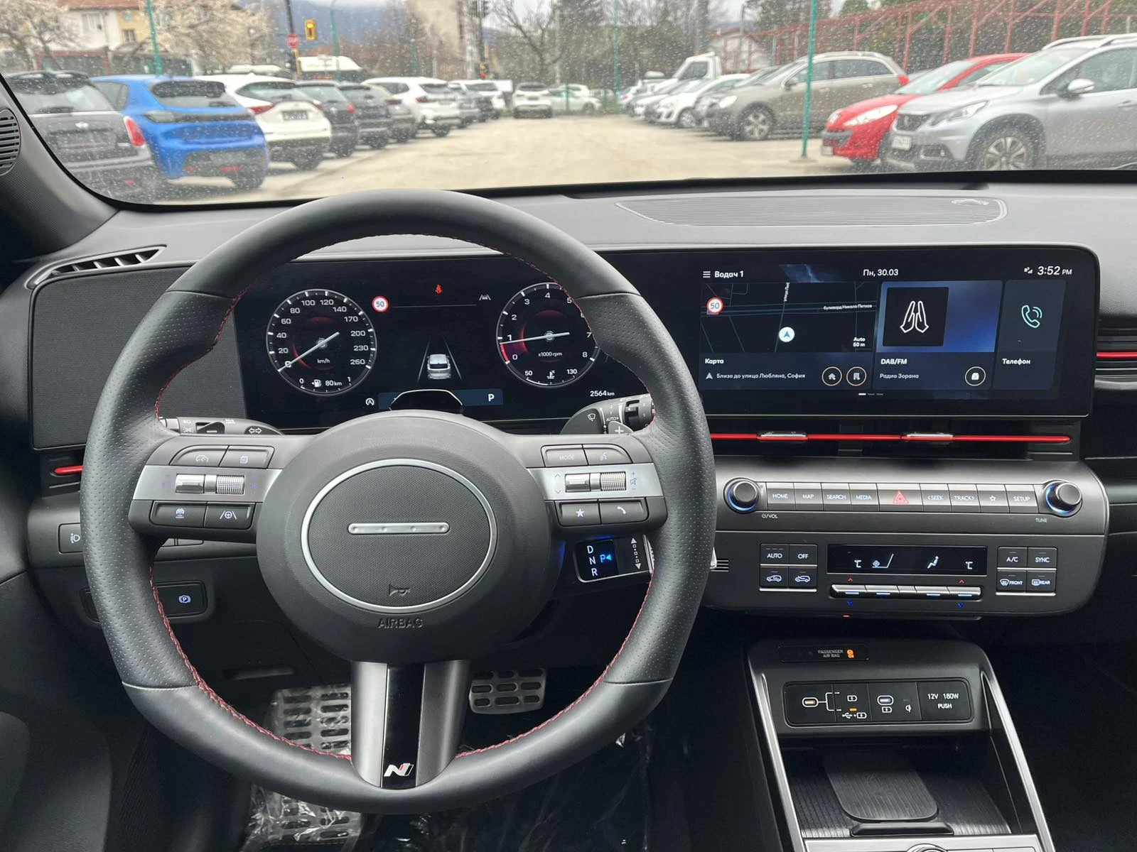 Hyundai Kona 1.6 BENZ N LINE, снимка 15 - Автомобили и джипове - 54030574