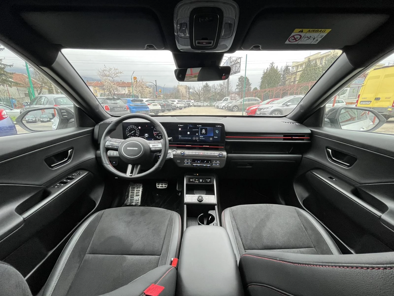 Hyundai Kona 1.6 BENZ N LINE, снимка 14 - Автомобили и джипове - 54030574
