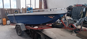 Лодка Собствено производство Тримаран, снимка 5 - Воден транспорт - 46303699