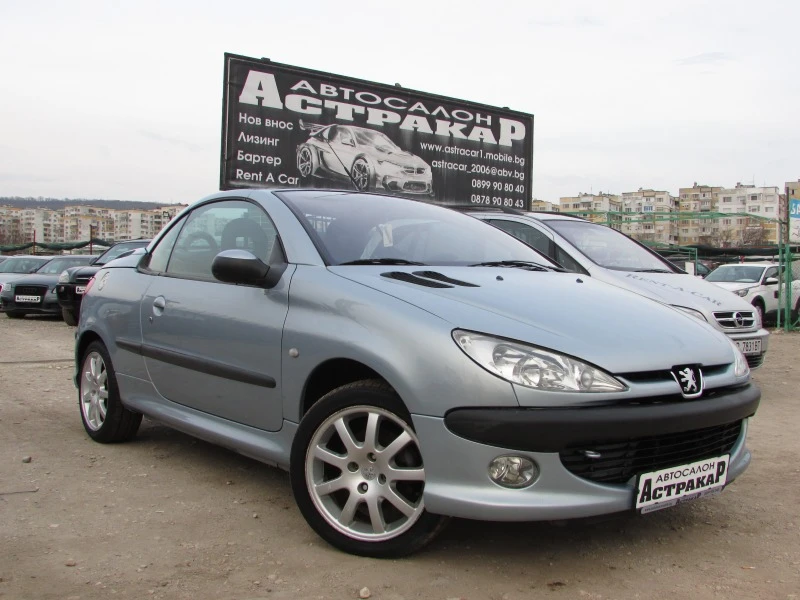 Peugeot 206 1.6i CC EURO4, снимка 1 - Автомобили и джипове - 44686787