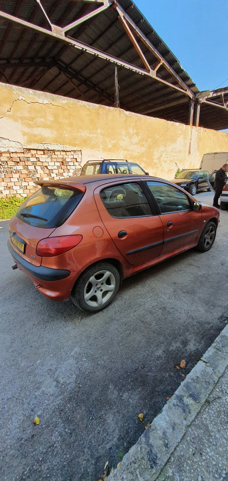 Peugeot 206 1.4i 75 к.с., снимка 3 - Автомобили и джипове - 38904467