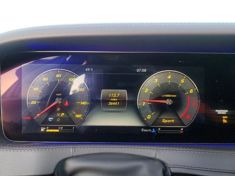 Mercedes-Benz S 560 AMG PKG| BURMESTER| DISTRONIC| HUD| ОБУДХ, снимка 9 - Автомобили и джипове - 54370004