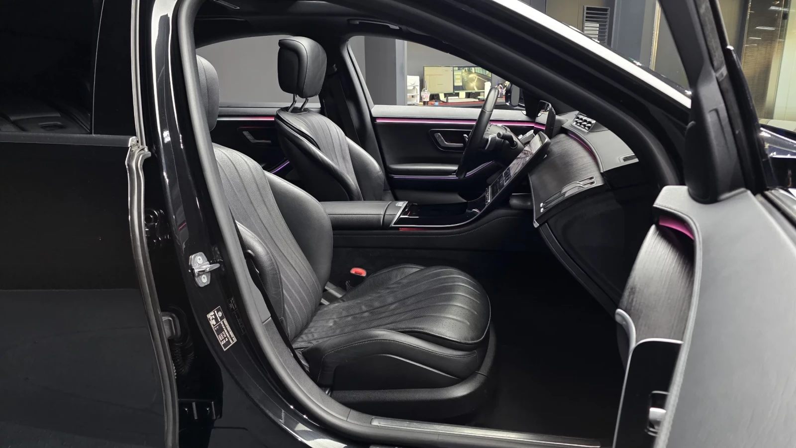 Mercedes-Benz S 350 LONG* BURMESTER* ПАНОРАМА* ПОДГРЕВ* ОБДУХВАНЕО, снимка 9 - Автомобили и джипове - 54162085