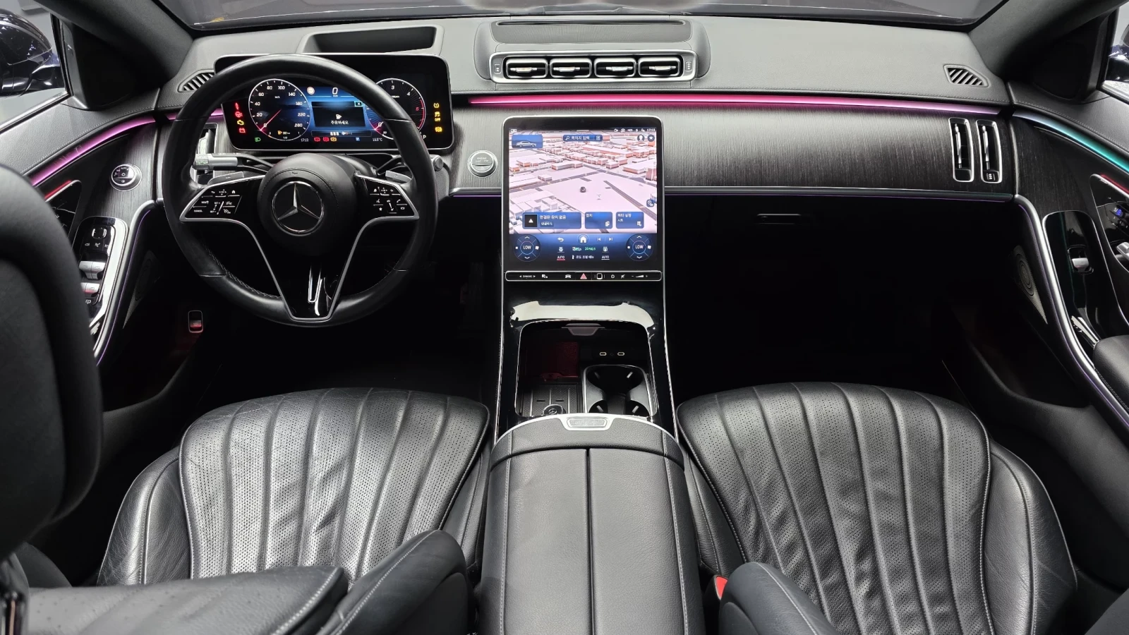 Mercedes-Benz S 350 LONG* BURMESTER* ПАНОРАМА* ПОДГРЕВ* ОБДУХВАНЕО, снимка 5 - Автомобили и джипове - 54162085