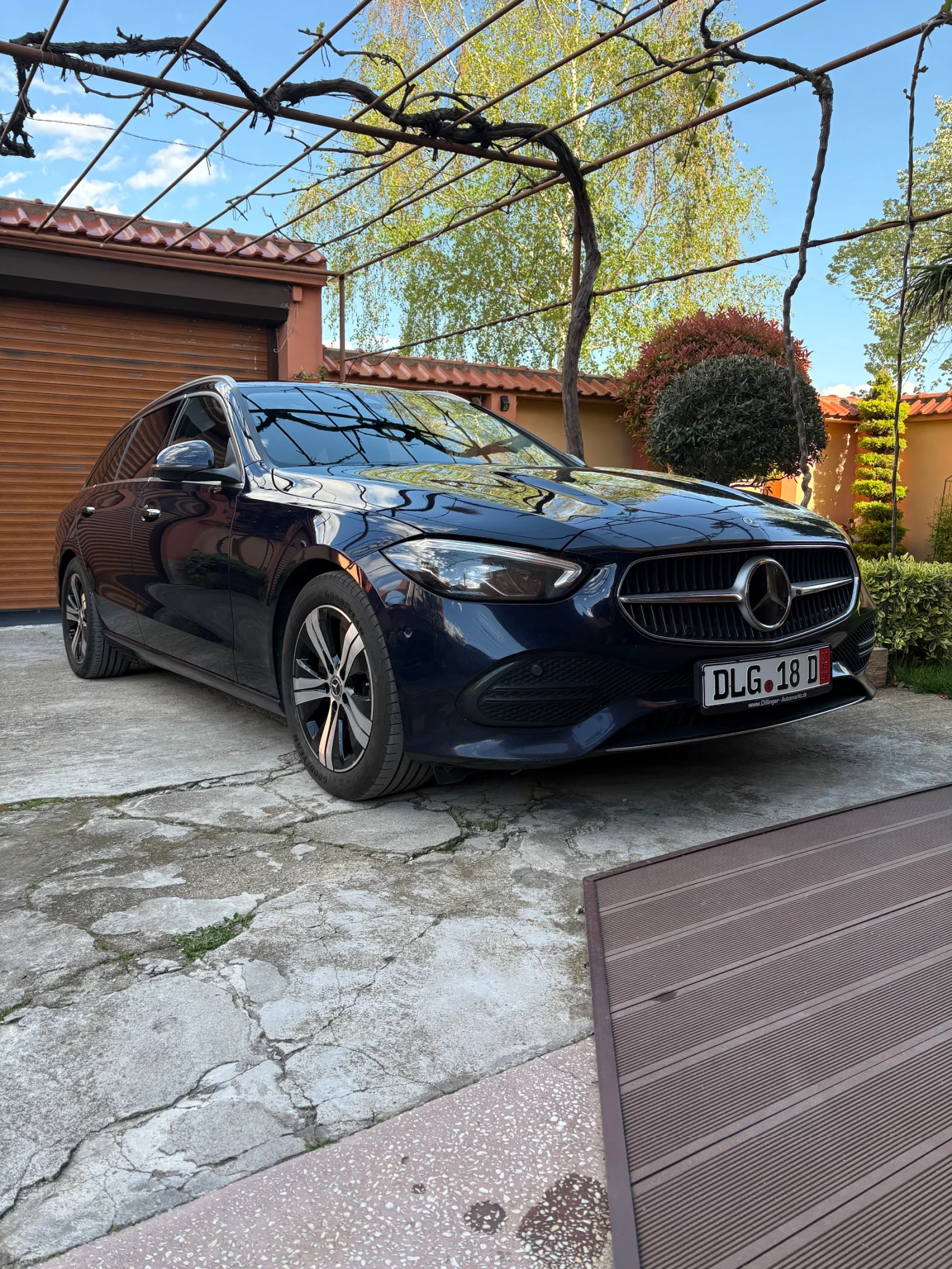 Mercedes-Benz C 200 d 2.0 163кс. Амбиент/Ел.седалки с памет/Подгрев