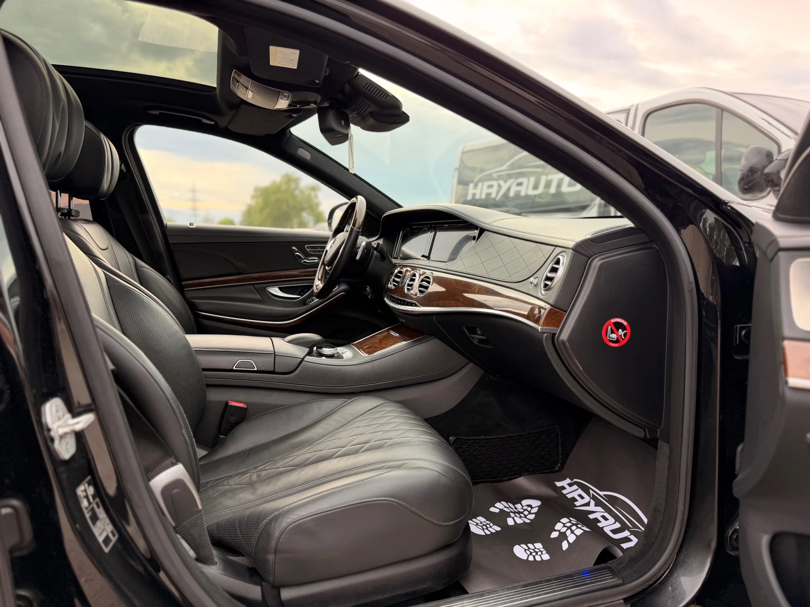 Mercedes-Benz S 350 BlueTEC= 63 AMG= Long= 3xTV= 360* Камера= Панорама, снимка 11 - Автомобили и джипове - 54458168