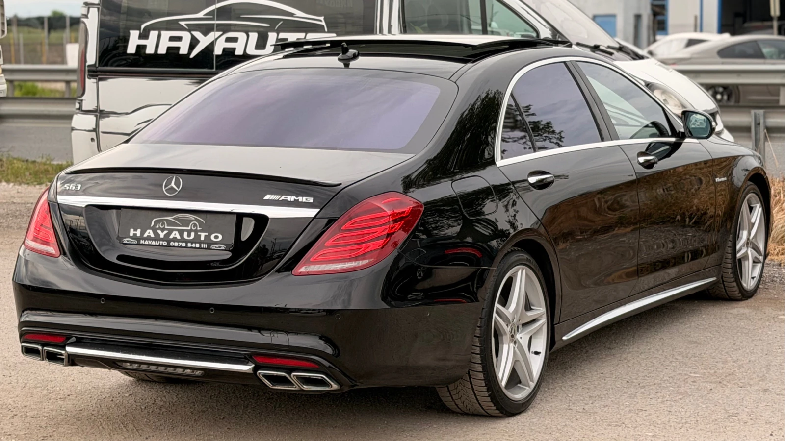 Mercedes-Benz S 350 BlueTEC= 63 AMG= Long= 3xTV= 360* Камера= Панорама, снимка 5 - Автомобили и джипове - 54458168