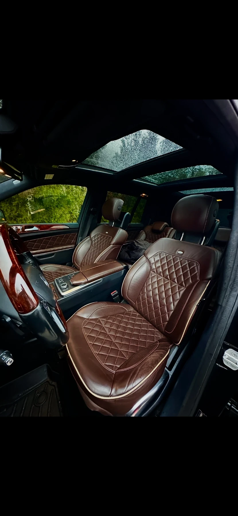 Mercedes-Benz GL 500 Първи собственик/Designo/360/AMG/реални км.  - изображение 9