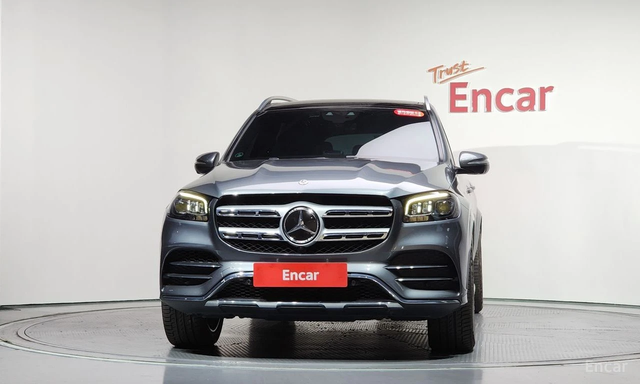 Mercedes-Benz GLS580 AMG* LINE* BURMESTER* ОБДУХВАНЕ* ХЕДЪП* ДИСТРОНИК, снимка 3 - Автомобили и джипове - 55696378