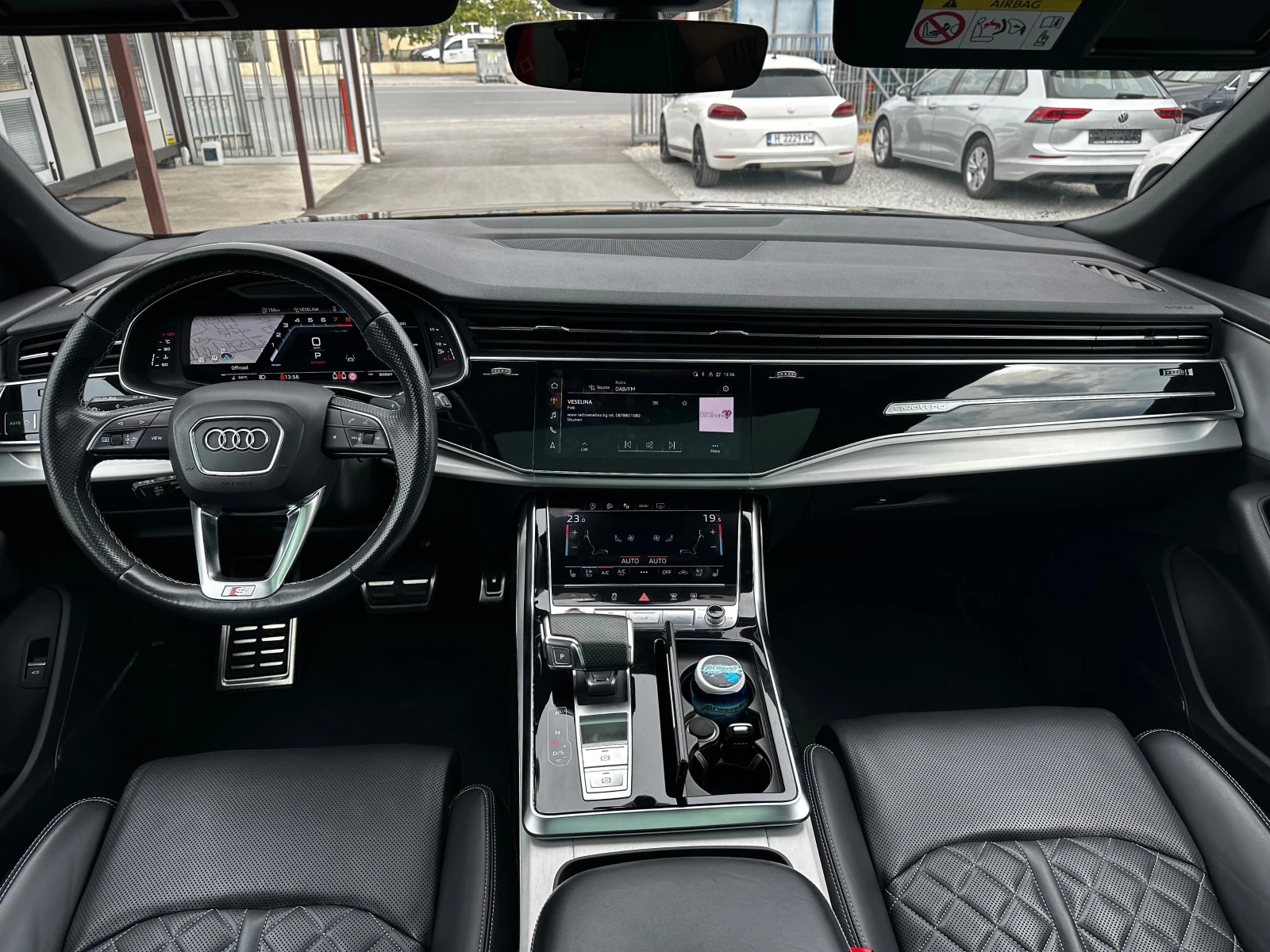 Audi SQ8 4.0TFSI 507к.с* CarbonCeramic, снимка 9 - Автомобили и джипове - 56161425