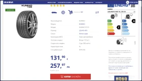 ����� �� �������� �� ���� 225/45R19