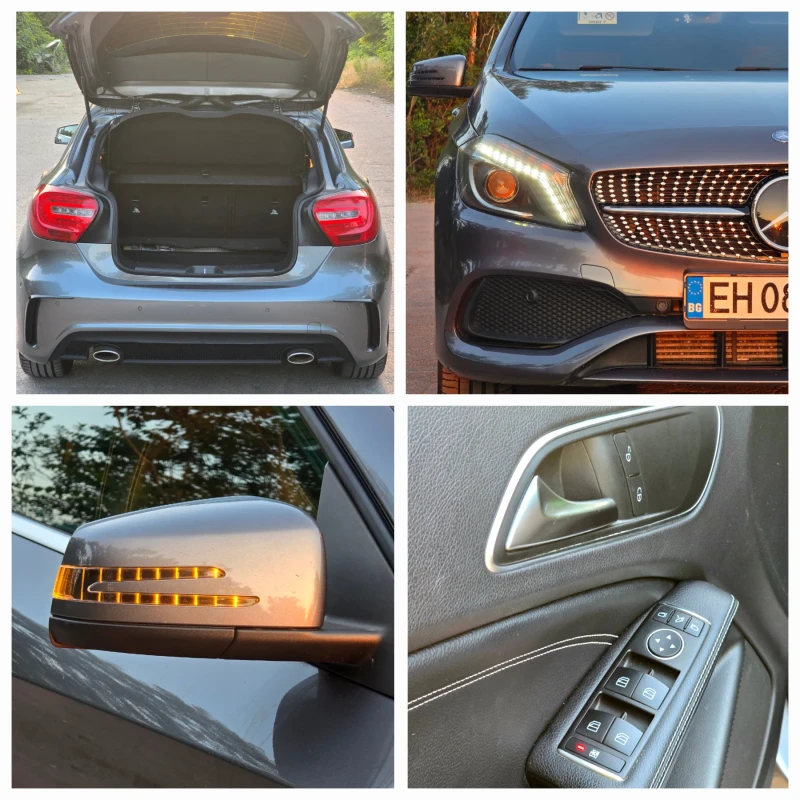 Mercedes-Benz A 180 CDI AMG зимни/летни 130х.км РЕАЛНИ Дистроник, снимка 10 - Автомобили и джипове - 52346898