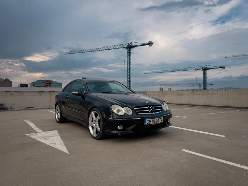 Mercedes-Benz CLK 550 AMG Packet/H&K/388hp, снимка 3 - Автомобили и джипове - 51792880