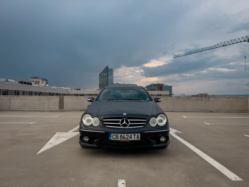 Mercedes-Benz CLK 550 AMG Packet/H&K/388hp, снимка 2 - Автомобили и джипове - 51792880
