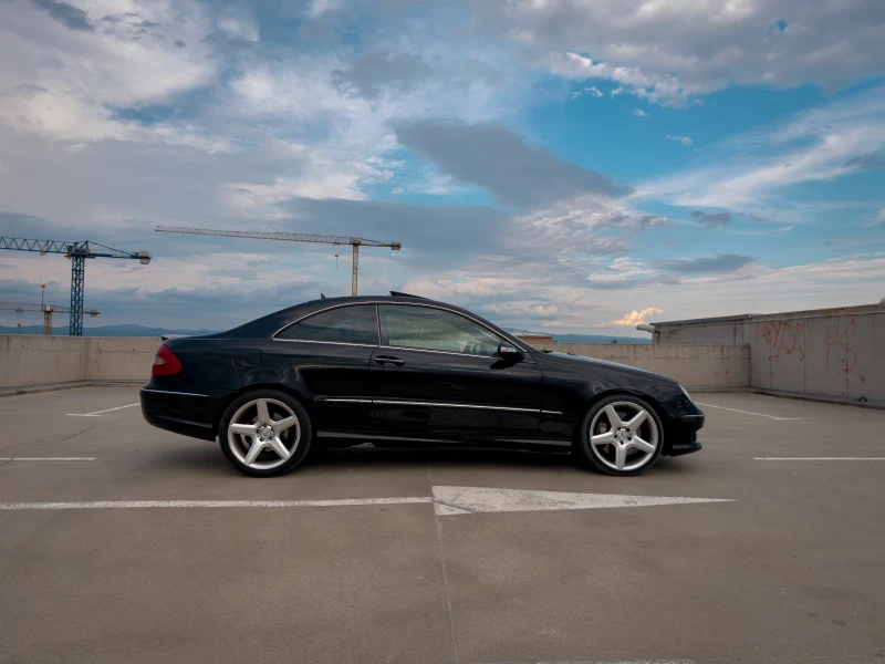 Mercedes-Benz CLK 550 AMG Packet/H&K/388hp, снимка 4 - Автомобили и джипове - 51792880