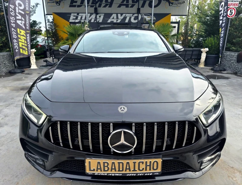 Mercedes-Benz CLS 400 D FULL AMG LINE ЗВЕЗДЕН ТАВАН ЛИЗИНГ 100%, снимка 3 - Автомобили и джипове - 52138579