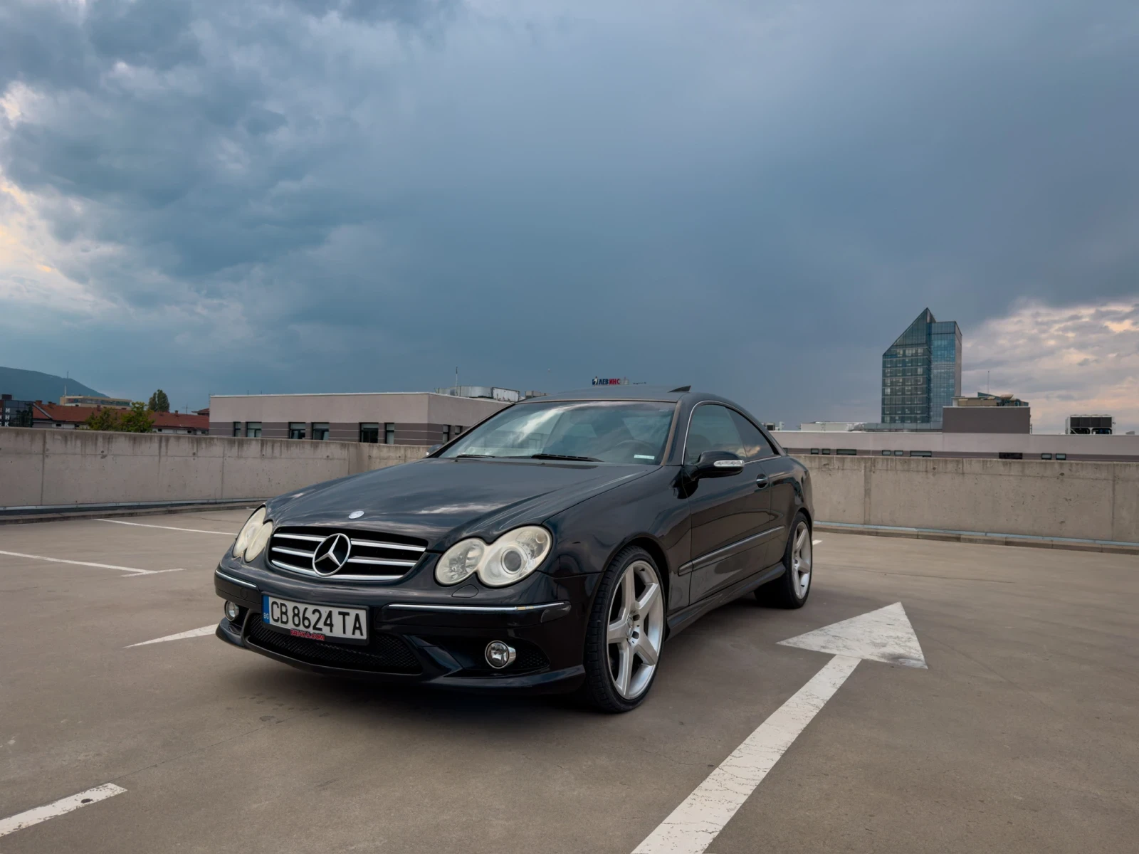 Mercedes-Benz CLK 550 AMG Packet/H&K/388hp, снимка 1