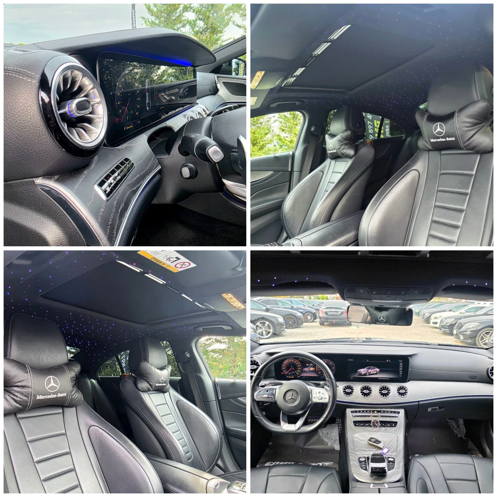 Mercedes-Benz CLS 400 D FULL AMG LINE ЗВЕЗДЕН ТАВАН ЛИЗИНГ 100% | Mobile.bg — изображение 16