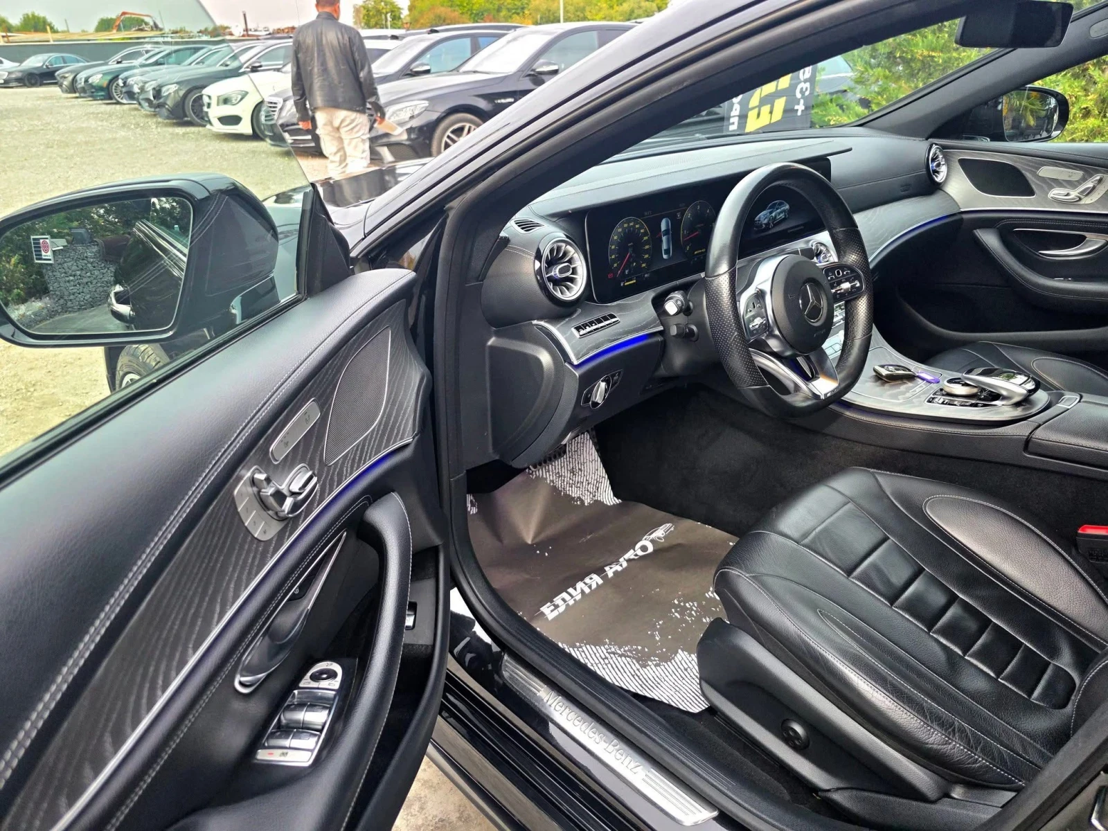 Mercedes-Benz CLS 400 D FULL AMG LINE ЗВЕЗДЕН ТАВАН ЛИЗИНГ 100% | Mobile.bg — изображение 12