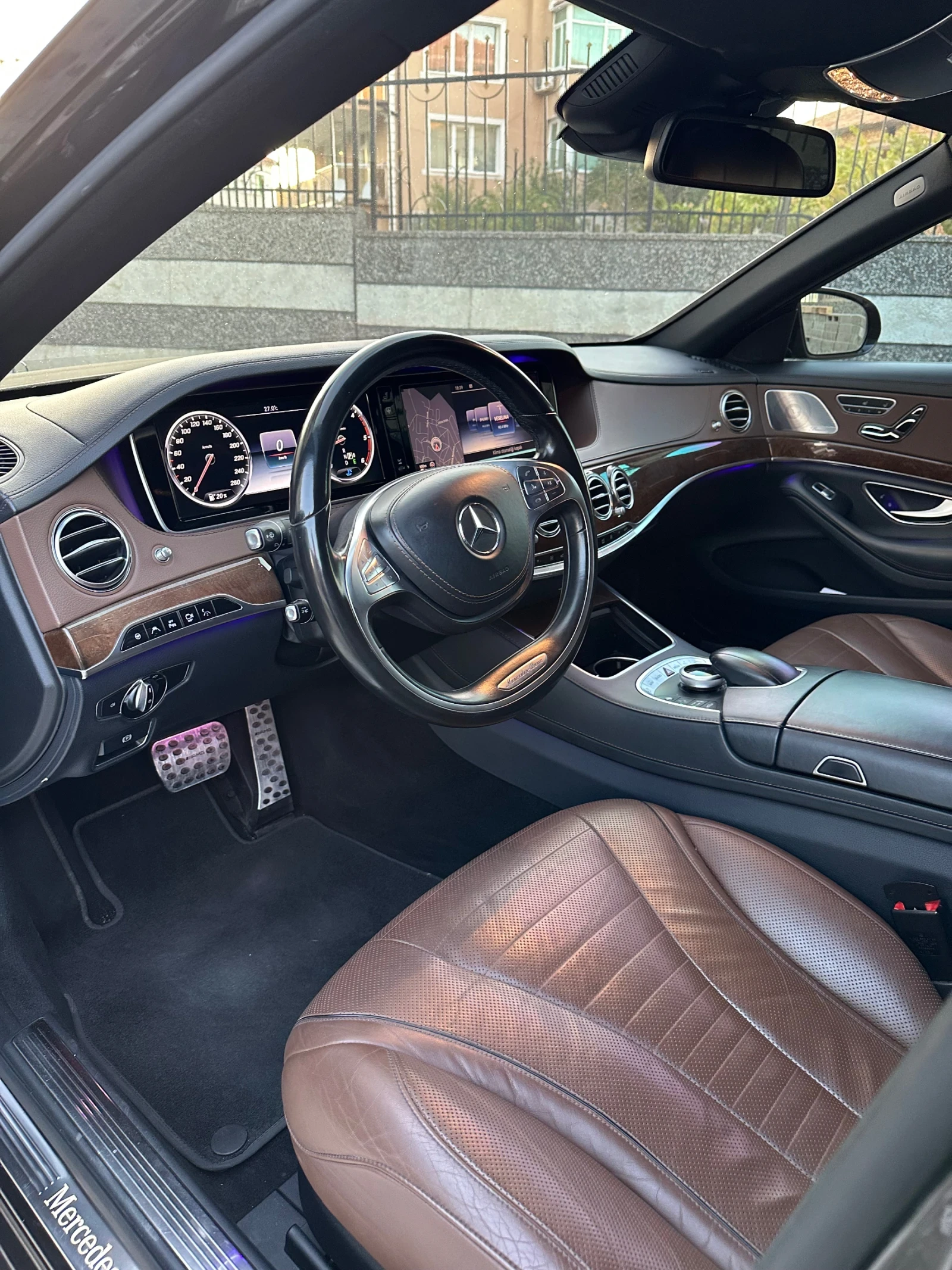 Mercedes-Benz S 350 4matic Long, снимка 9 - Автомобили и джипове - 53772696