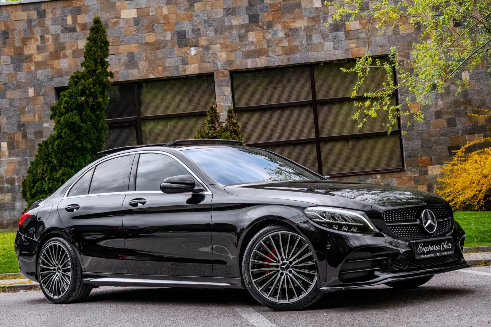 Mercedes-Benz C 220 d* AMG PERFORMANCE* PANORAMA* 3XTV* CARBON*  | Mobile.bg � ����������� 7