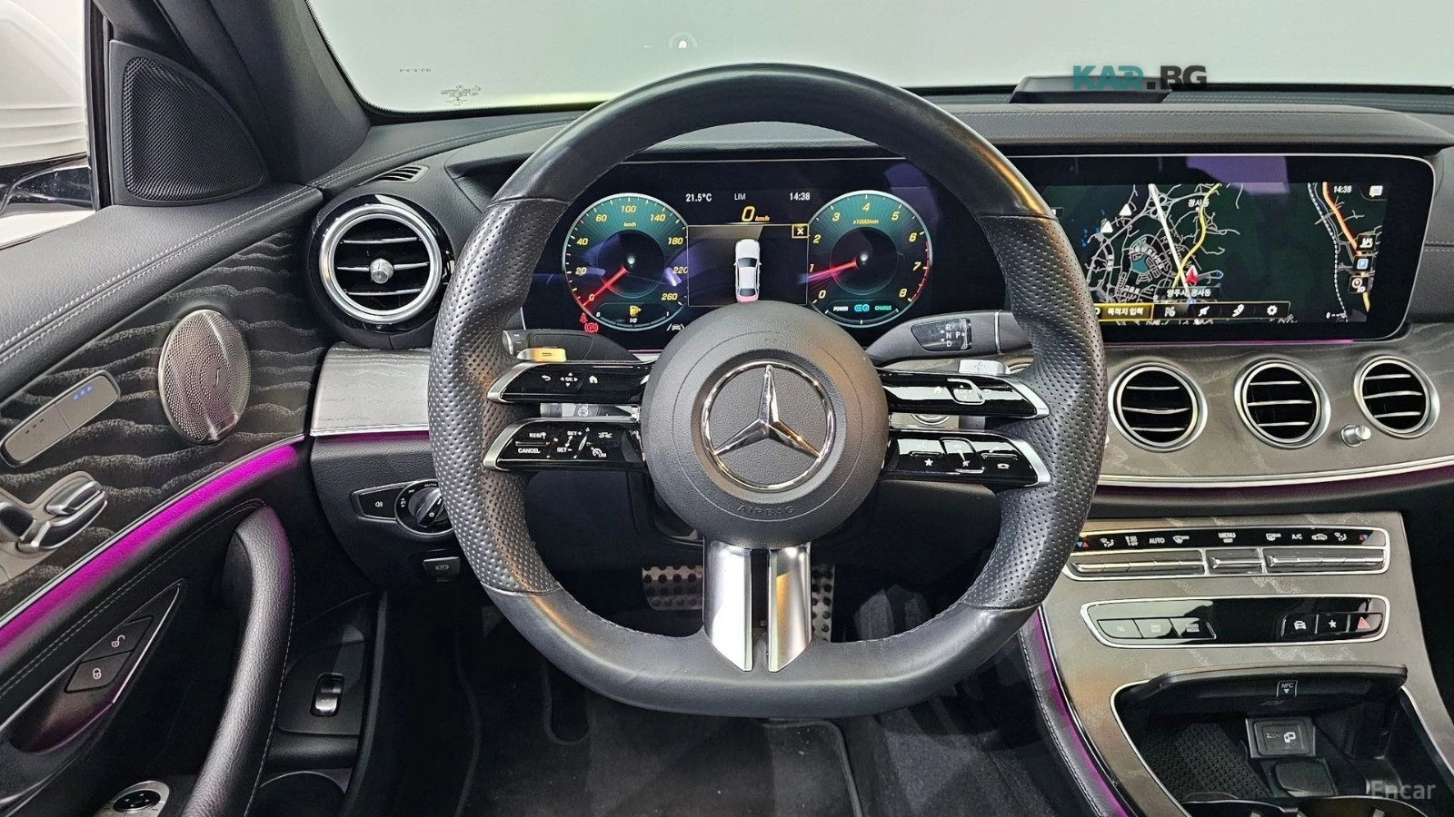 Mercedes-Benz E 350 4MATIC/AMG-LINE/HEAD-UP/PANOROOF/DRIVE-ASSISTS, снимка 7 - Автомобили и джипове - 55388384