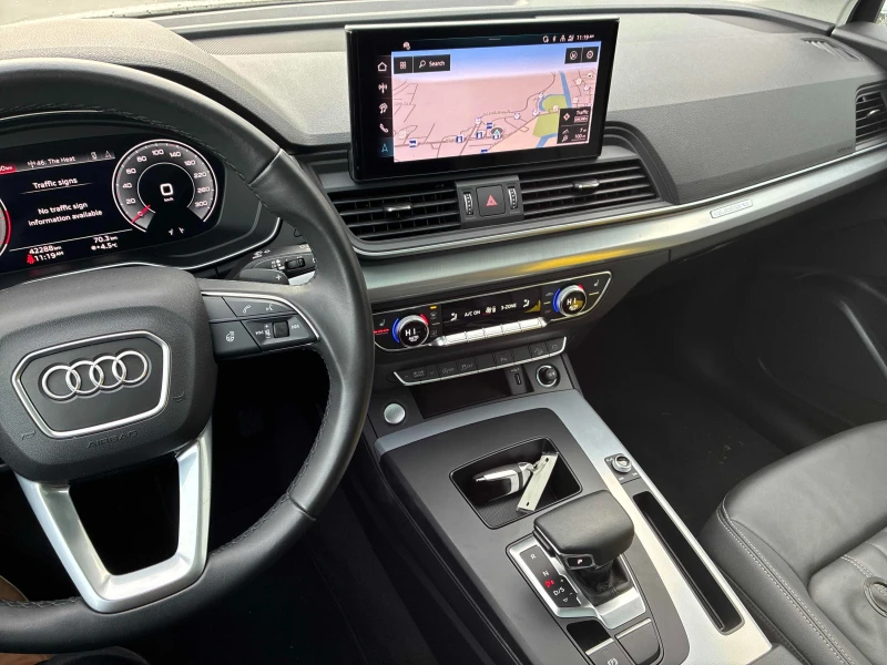 Audi Q5 | PROGRESSIV | PANO| ПОДГРЕВИ| CARFAX+ КЛИП МОТОР, снимка 8 - Автомобили и джипове - 53498772