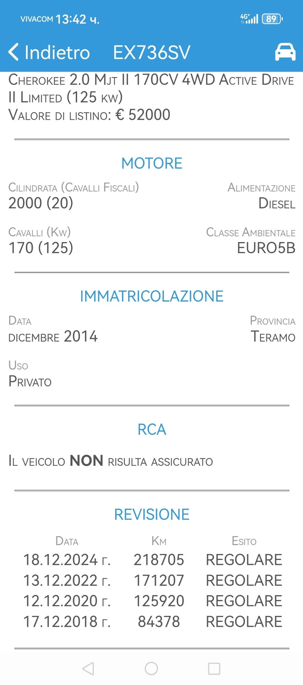 Jeep Cherokee 2.0M-jet 170hp 4WD Active Drive  !! | Mobile.bg   16