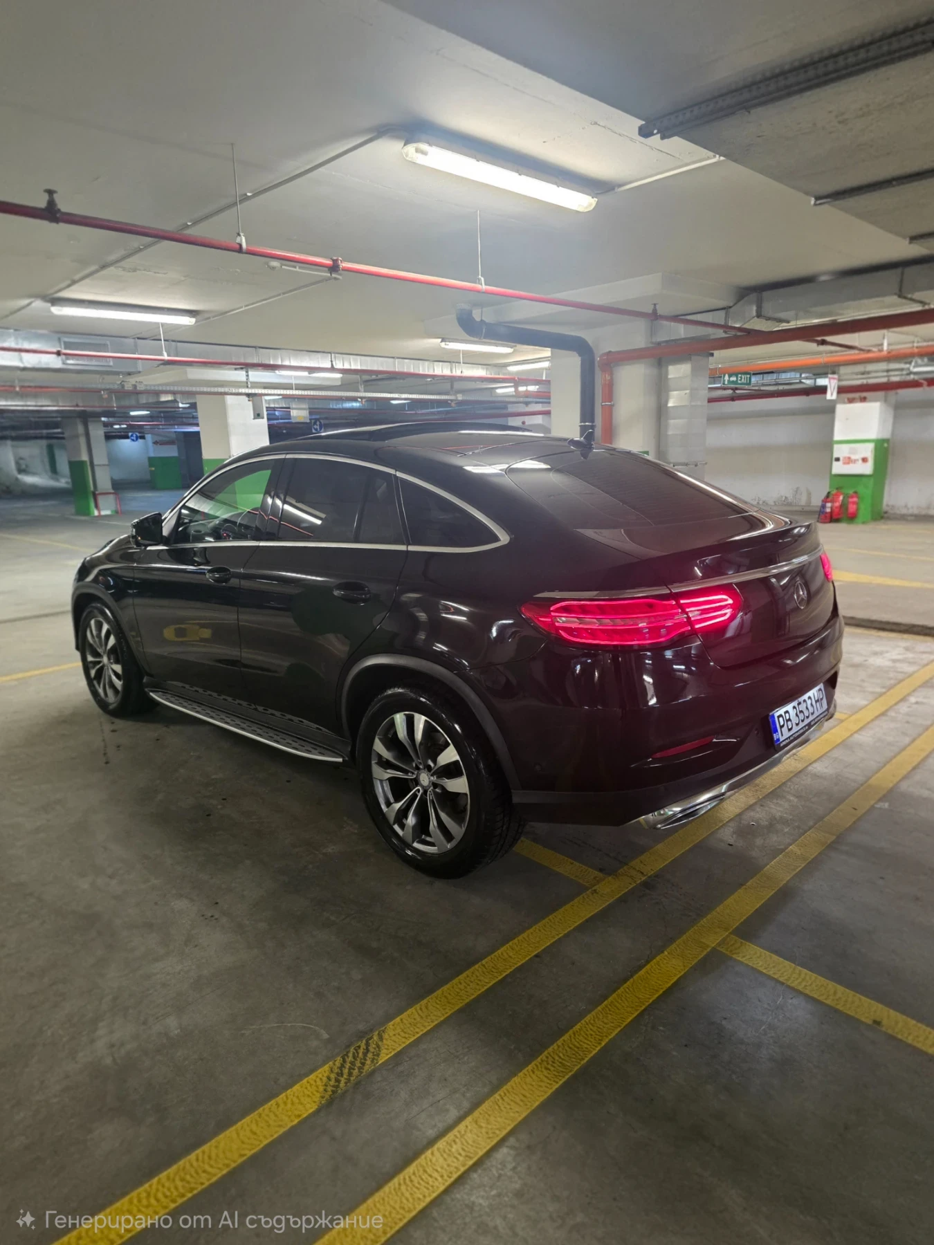 Mercedes-Benz GLE Coupe Реални 149000 км / Пълна сервизна икторирия 4Matic, снимка 2 - Автомобили и джипове - 53581016