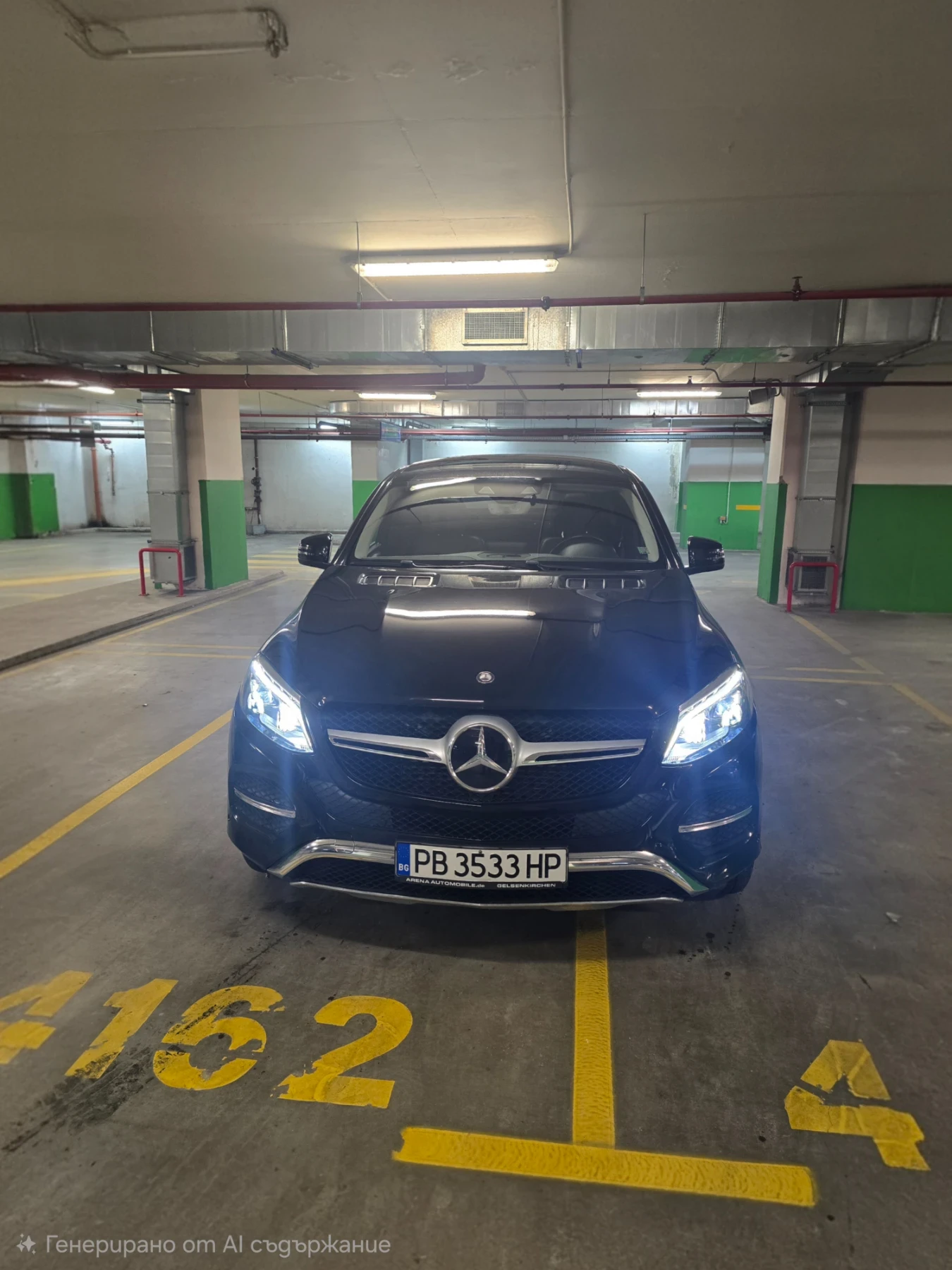 Mercedes-Benz GLE Coupe 350D ПРОИЗВЕДЕН ЗА ГЕРМАНИЯ ВНОС ОТ ГЕРМАНИЯ 